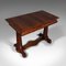 Antique English Regency Console Table Writing Desk, 1820s, Image 6