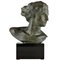 Georges Gori, Art Deco Bust of the Aviator Jean Mermoz, 1930, Bronze 1