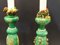 French Mayolique Candlesticks, Set of 2 25