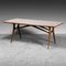 Vintage Wooden Dining Table, 1950s, Image 1