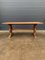 Vintage Rustic Oak Farm Table, 1950s, Image 10