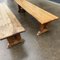 Oak Farm Benches, Set of 2, Image 9