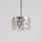 Silver-Plated Chandelier by Palwa, 1970s 1