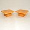 Vintage Italian Lacquered Parchment Tables from Aldo Tura, Set of 2, Image 2