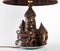 20th Century Primavera Ceramic Lamp with Pleated Silk Shade, Image 5