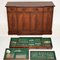 Antique Sideboard & Complete Canteen of Silver Plate Cutlery 1