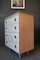 Mid-Century Hollywood Regency Pearlescent Formica Small Chest of Drawers, 1960s 3
