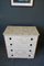 Mid-Century Hollywood Regency Pearlescent Formica Small Chest of Drawers, 1960s 8