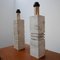 Mid-Century Italian Geometric Marble Table Lamps, Set of 2 4