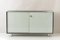 Factory Design Sideboard Steel Sheet with Glass Doors from Mauser, Germany, 1955, Image 1