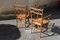 Italian Chairs in Bamboo and Brass Italy, 1950s, Set of 2 3