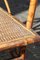 Sofá pequeño de bambú con latón, años 50, Imagen 13