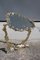 Italienischer Barock Spiegel aus massivem Messing, 1950er 2