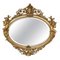 Large Antique French Giltwood Mirror, Image 1