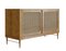 Sideboard in Natural Oak and Rattan — Medium by Lind + Almond for Jönsson Inventar 1