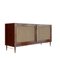 Sideboard in Cognac and Rattan — Large by Lind + Almond for Jönsson Inventar 1