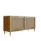 Credenza grande in quercia naturale e vimini di Lind + Almond per Jönsson Inventar, Immagine 1