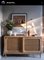 Sideboard in Natural Oak and Rattan — Large by Lind + Almond for Jönsson Inventar 6