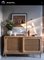Sideboard in Natural Oak and Rattan — Large by Lind + Almond for Jönsson Inventar, Image 6