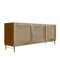 Sideboard in Natural Oak and Rattan — Extra Large by Lind + Almond for Jönsson Inventar 1