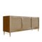 Sideboard in Natural Oak and Rattan — Extra Large by Lind + Almond for Jönsson Inventar, Image 1