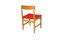 Dänische Eichenholz Stühle, 1960er, 4er Set 4