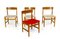 Dänische Eichenholz Stühle, 1960er, 4er Set 6