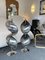 French Metal Spiral Lamps by Henri Mathieu, 1970s, Set of 2, Image 3