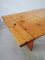 Brutalist Solid Pine Wood Table, 1970s 7