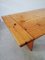 Brutalist Solid Pine Wood Table, 1970s, Image 7