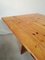Tavolo brutalista in legno di pino massiccio, anni '70, Immagine 2