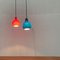 Mid-Century German Ah Glass Pendant Lamp from Peill & Putzler, Set of 2 11