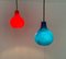 Mid-Century German Ah Glass Pendant Lamp from Peill & Putzler, Set of 2 26