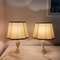 French White Marble Table Lamps, Set of 2 2