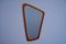 Danish Teak Mirror, 1960s, Image 1