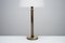 French Patinated Bronze Table Lamp, 1940s 2