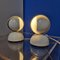 Mid-Century White Eclisse Table Lamps by Vico Magistretti for Artemide, 1970s, Set of 2 6