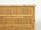 Italian Dal Vera Bamboo Rattan and Brass Chest of Drawers, 1970s, Image 8