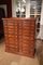 Antique Mahogany File Cabinet, Image 1