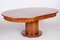 Art Deco Czech Dining Table by Halabala, Image 15