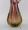 Large Murano Vase Pitcher in Mouth Blown Art Glass, Italy, 1960s 5