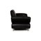 Black Leather Two-Seater Couch 10