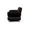 Black Leather Two-Seater Couch 12