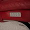 Red Leather Lounger by Willi Schillig, Image 5