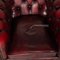 Tudor Dark Red Leather Chesterfield Armchair, Image 4