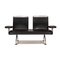 Vintage Leather Two Seater Couch from Vitra, Set of 2, Image 8