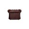 Vintage Dark Red Leather Tudor Sofa from Chesterfield, Set of 3, Image 20
