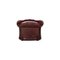 Dark Red Leather Tudor Armchair from Chesterfield, Set of 2, Image 11
