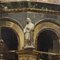 Vittore Zanetti Zilla, Interno di chiesa, XIX secolo, Olio su tela, Incorniciato, Immagine 6