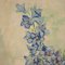 Composition Florale dans un Vase en Verre, 1900s, Italie, Huile sur Toile, Encadrée 4